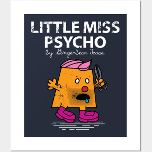 Little Miss Psycho Posters and Art